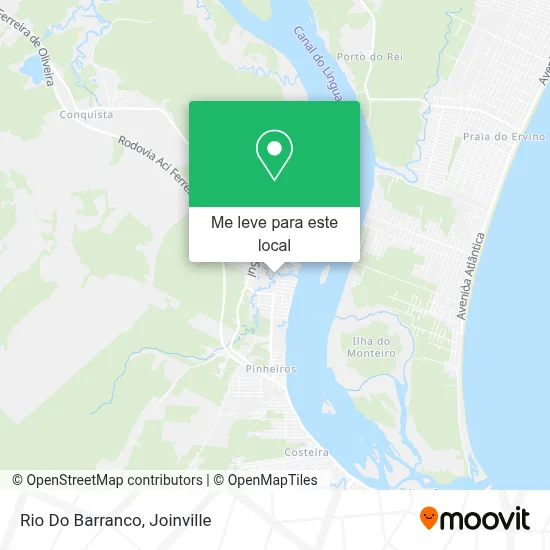 Rio Do Barranco mapa