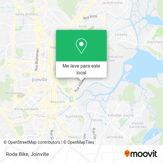Roda Bike mapa