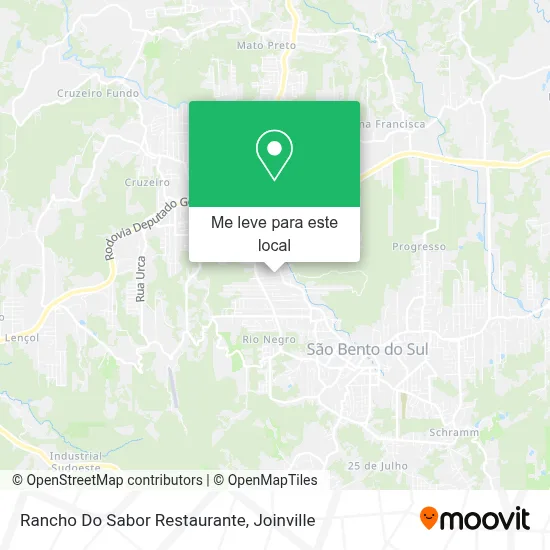 Rancho Do Sabor Restaurante mapa