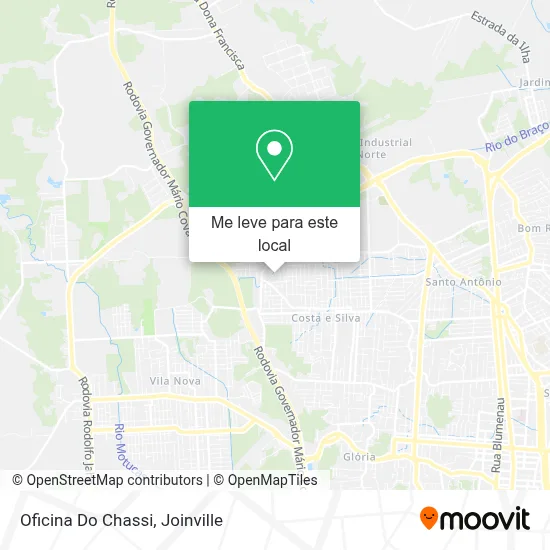 Oficina Do Chassi mapa