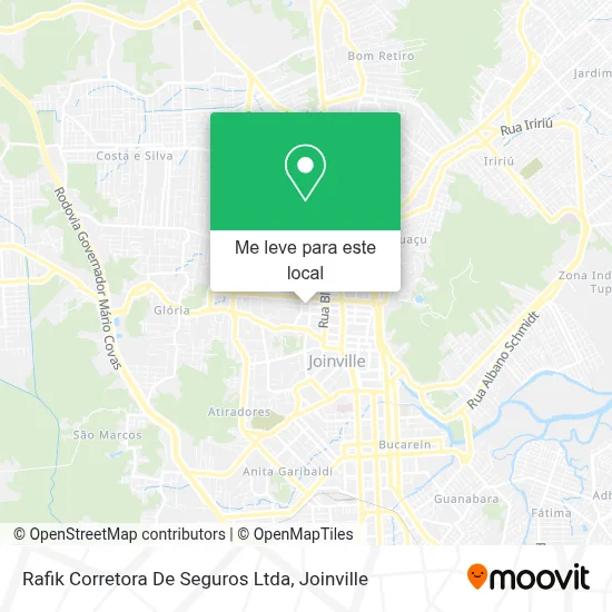 Rafik Corretora De Seguros Ltda mapa