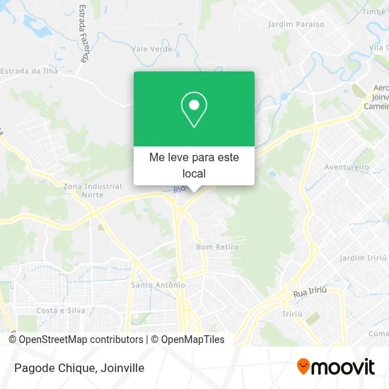 Pagode Chique mapa