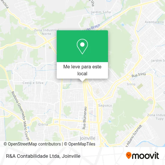R&A Contabilidade Ltda mapa