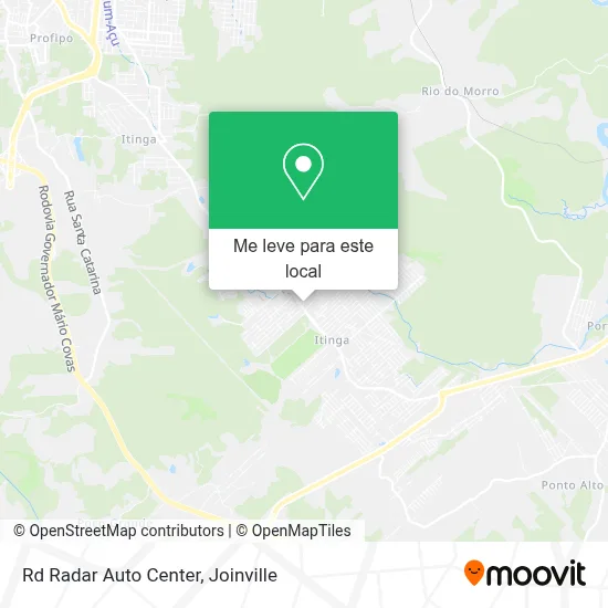 Rd Radar Auto Center mapa