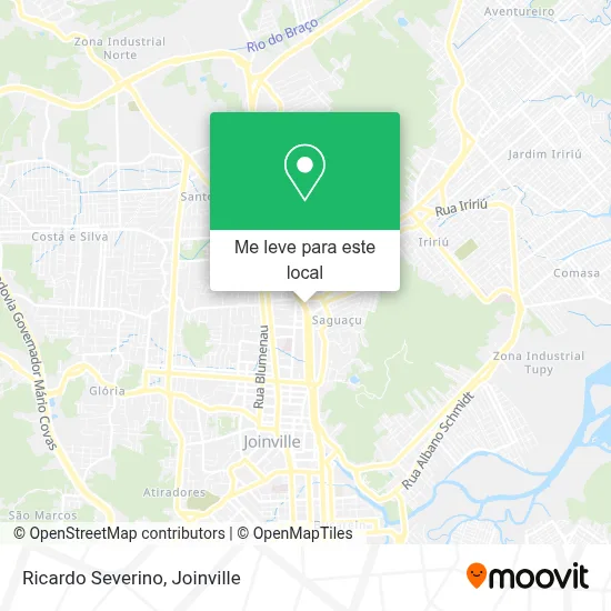 Ricardo Severino mapa