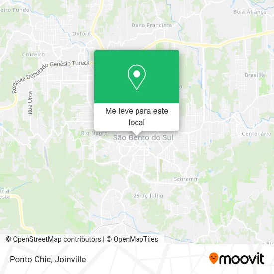 Ponto Chic mapa