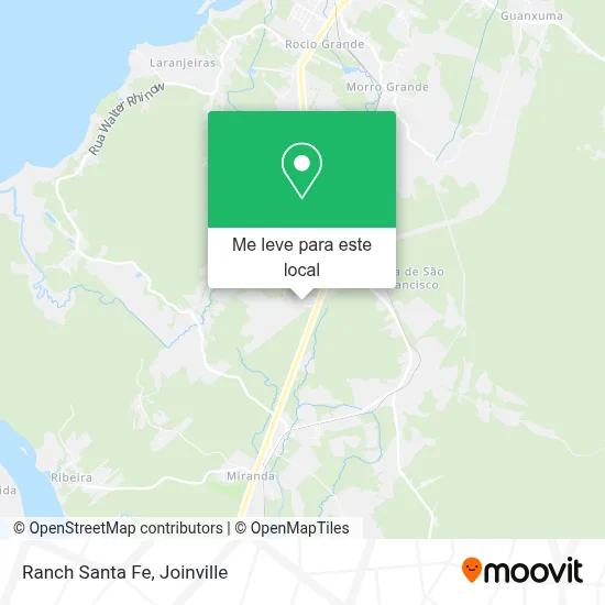 Ranch Santa Fe mapa