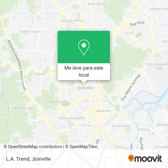 L.A. Trend mapa