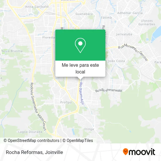 Rocha Reformas mapa