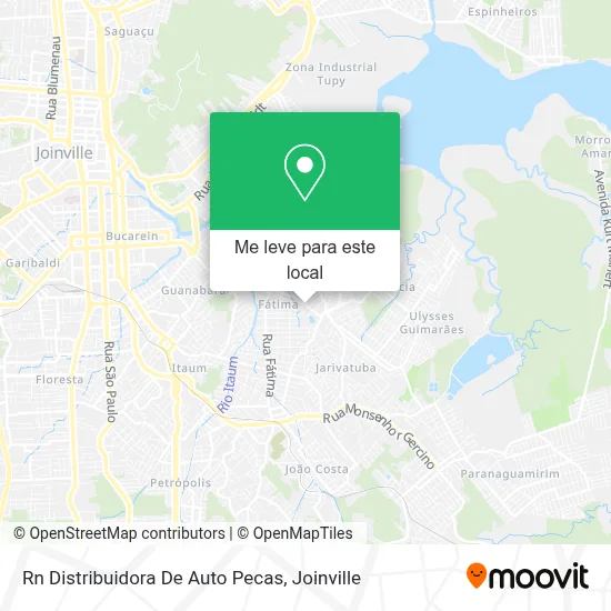 Rn Distribuidora De Auto Pecas mapa