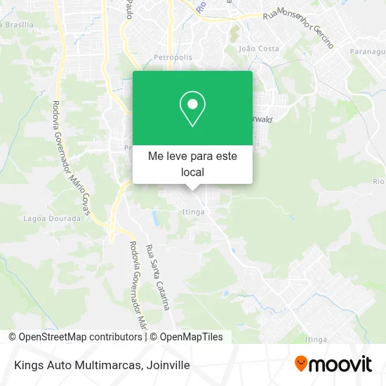 Kings Auto Multimarcas mapa