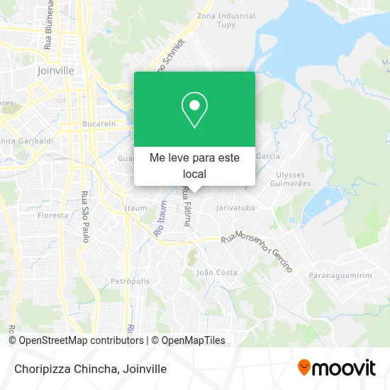 Choripizza Chincha mapa