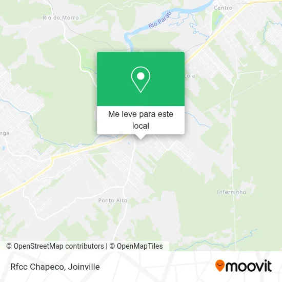 Rfcc Chapeco mapa