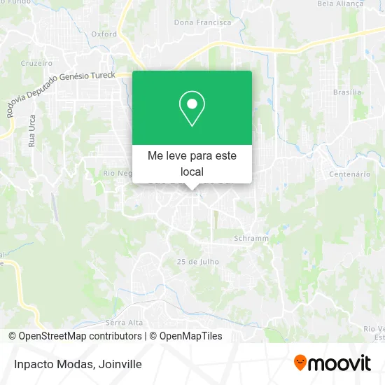 Inpacto Modas mapa