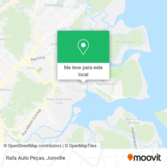 Rafa Auto Peças mapa