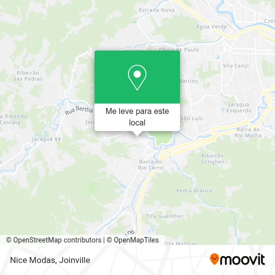Nice Modas mapa