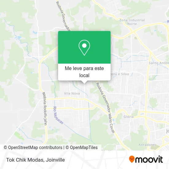 Tok Chik Modas mapa