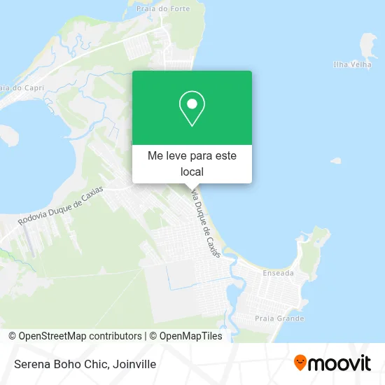 Serena Boho Chic mapa