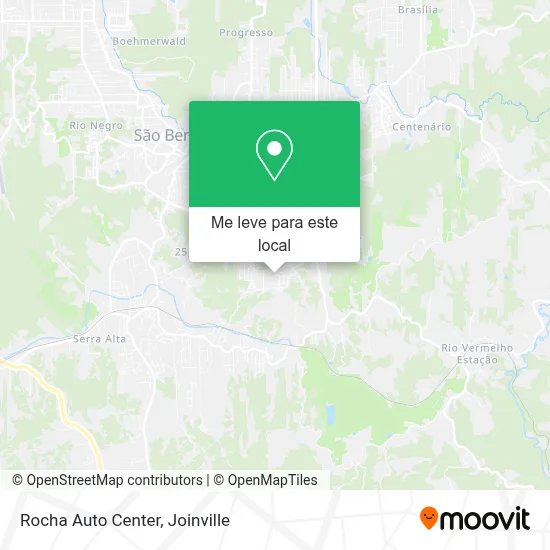 Rocha Auto Center mapa
