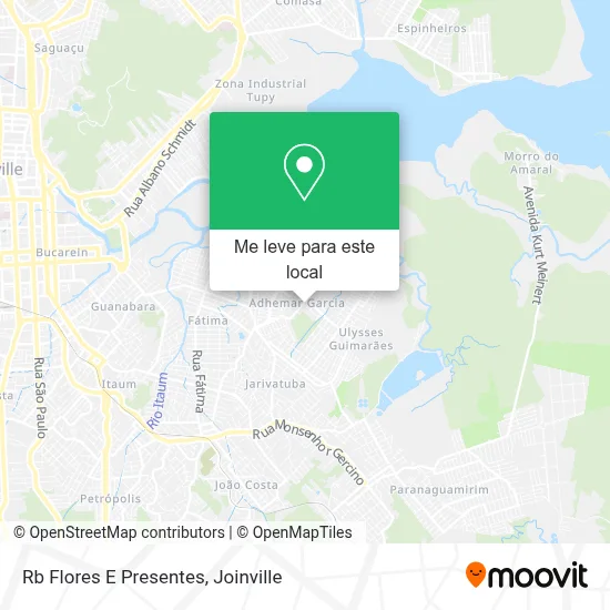 Rb Flores E Presentes mapa