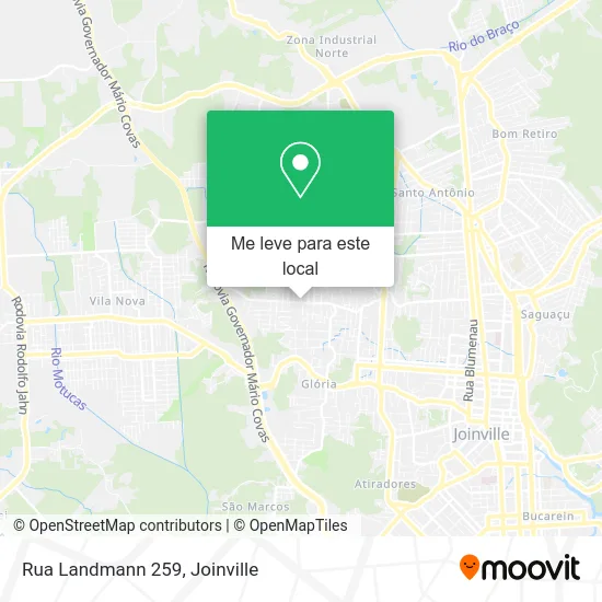 Rua Landmann 259 mapa