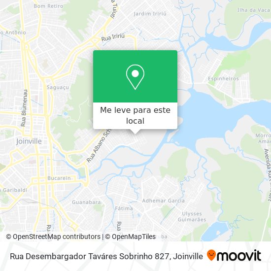 Rua Desembargador Taváres Sobrinho 827 mapa