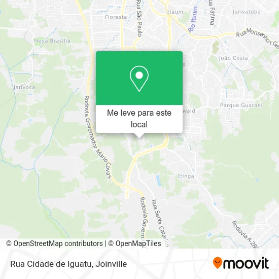 Rua Cidade de Iguatu mapa