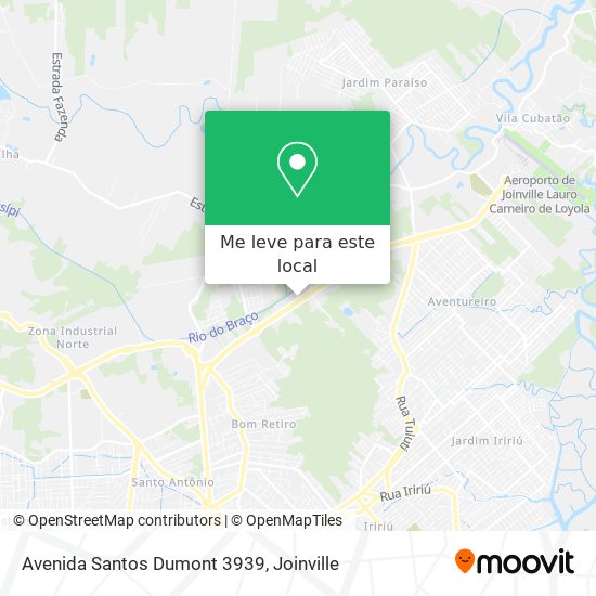 Avenida Santos Dumont 3939 mapa