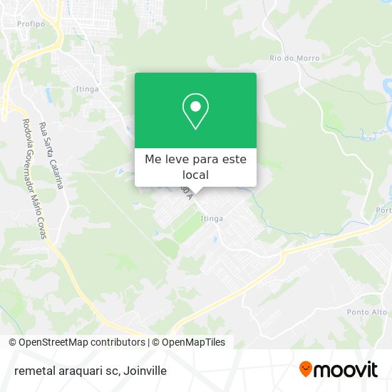 remetal araquari sc mapa