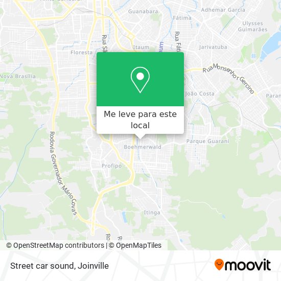Street car sound mapa