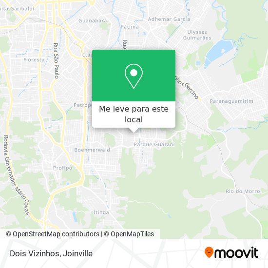 Dois Vizinhos mapa