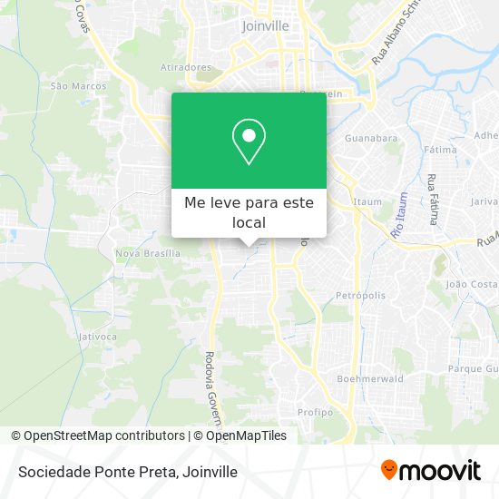 Sociedade Ponte Preta mapa