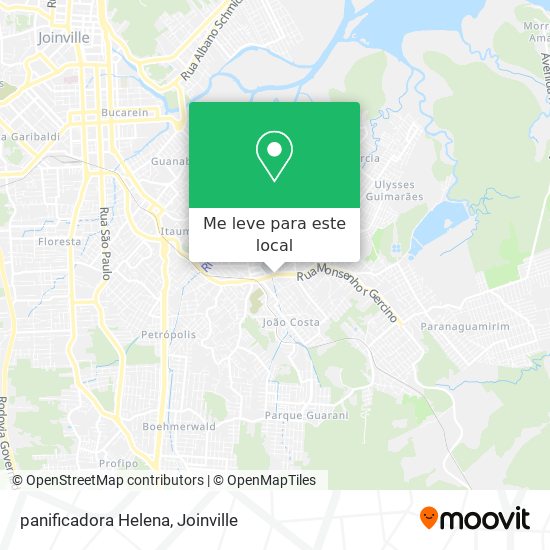 panificadora Helena mapa