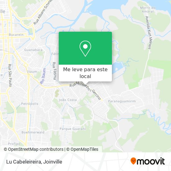 Lu Cabeleireira mapa