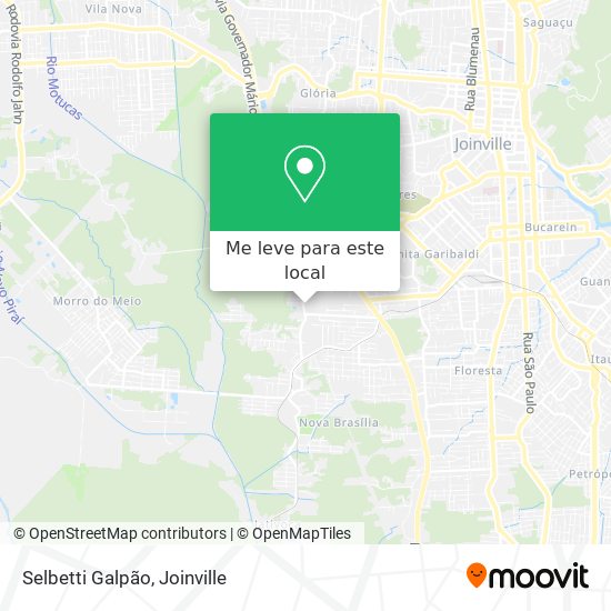 Selbetti Galpão mapa
