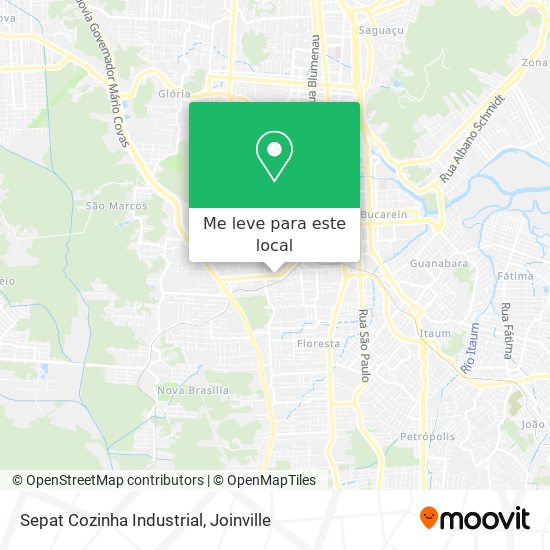 Sepat Cozinha Industrial mapa