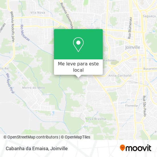 Cabanha da Emaisa mapa