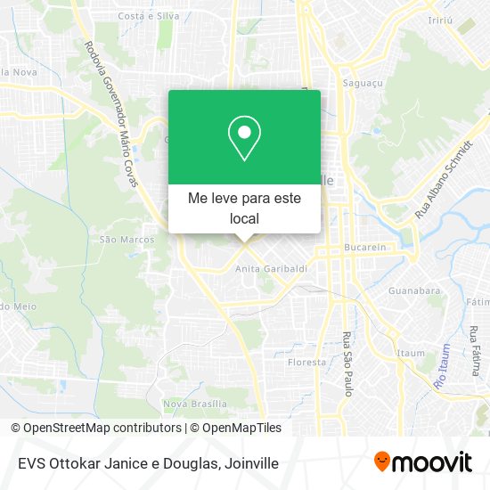 EVS Ottokar Janice e Douglas mapa