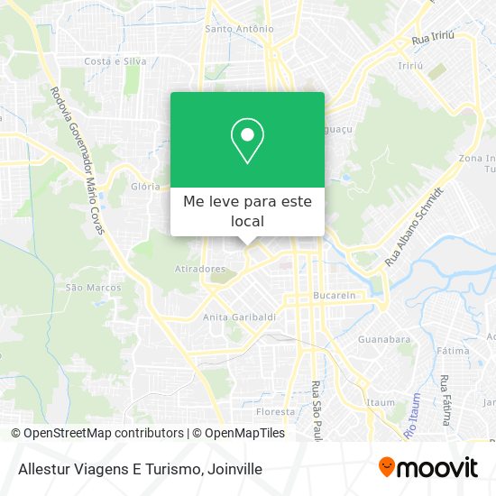 Allestur Viagens E Turismo mapa