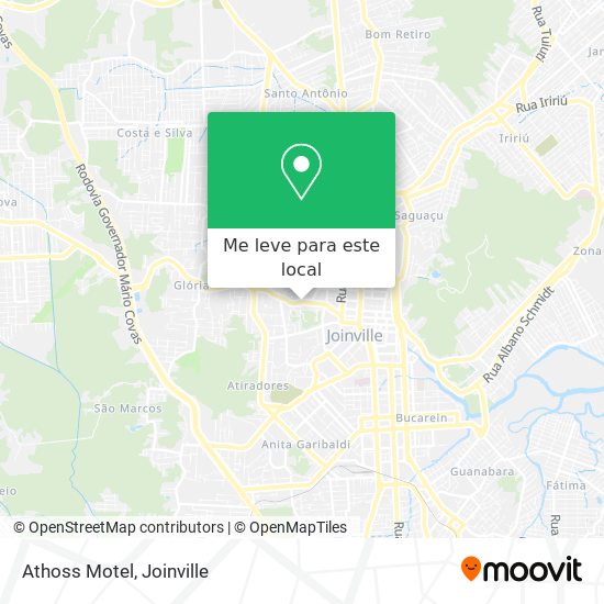 Athoss Motel mapa