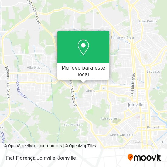 Fiat Florença Joinville mapa