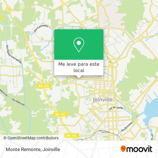 Monte Remonte mapa