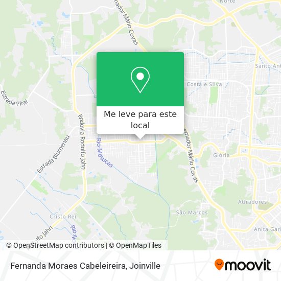 Fernanda Moraes Cabeleireira mapa