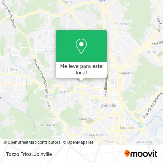 Tozzo Frios mapa