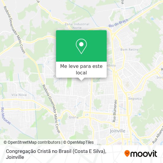 Congregação Cristã no Brasil (Costa E Silva) mapa