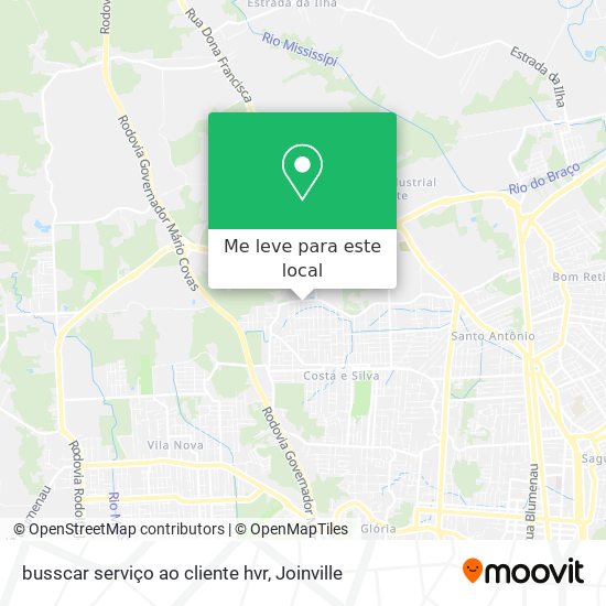busscar serviço ao cliente hvr mapa