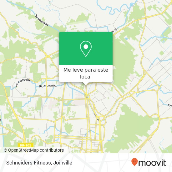 Schneiders Fitness mapa