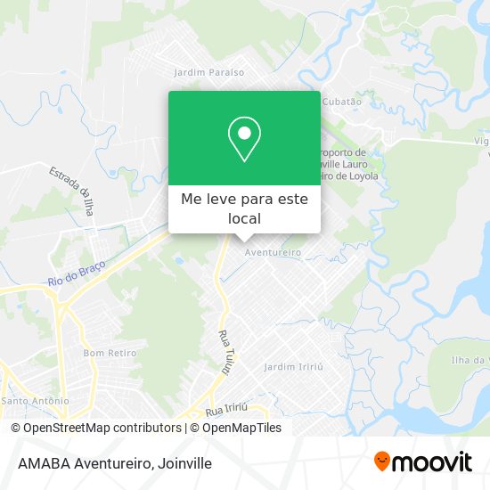 AMABA Aventureiro mapa
