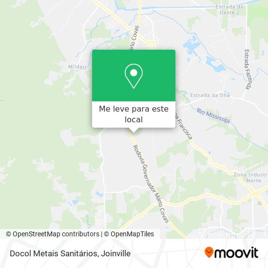 Docol Metais Sanitários mapa