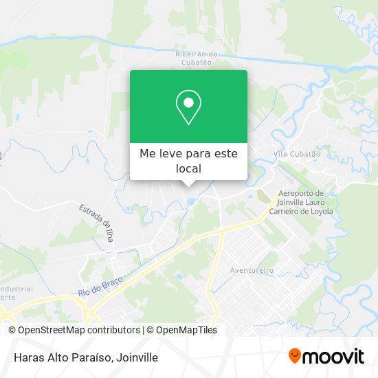 Haras Alto Paraíso mapa